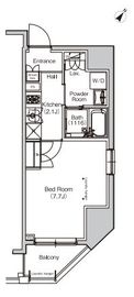 プラウドフラット東神田 404 間取り図