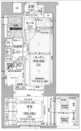 ポレスター千代田御茶ノ水 8階 間取り図