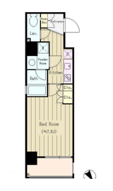 リエゾン銀座一丁目 703 間取り図