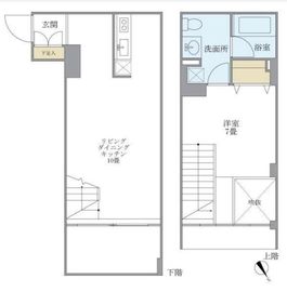 KDXレジデンス自由が丘 105 間取り図