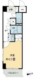 コート新橋 501 間取り図