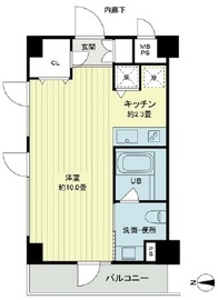 HF中野坂上レジデンス 3階 間取り図