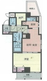 エオラス白金 402 間取り図