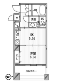 アーデン神保町 504 間取り図