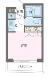 パークフロント西新宿 201 間取り図