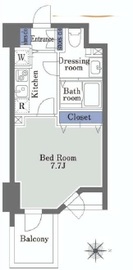 ドゥーエ学芸大学2 606 間取り図