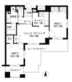 クリオ文京小石川 1103 間取り図