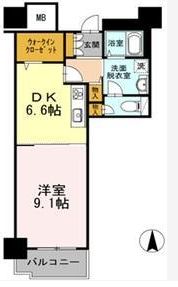 品川シーサイドビュータワー1 2810 間取り図