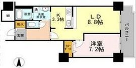 品川シーサイドビュータワー1 2006 間取り図