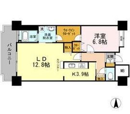 品川シーサイドビュータワー1 2914 間取り図