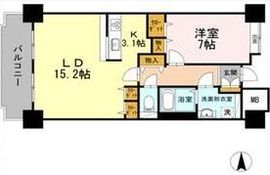 品川シーサイドビュータワー1 2016 間取り図