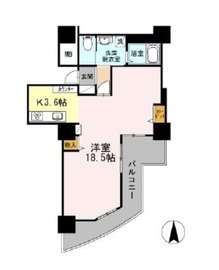 品川シーサイドビュータワー2 2004 間取り図