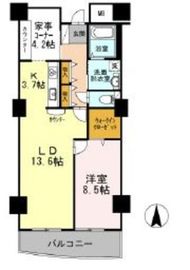 品川シーサイドビュータワー2 903 間取り図