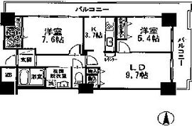 品川シーサイドビュータワー2 2903 間取り図