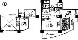 品川シーサイドビュータワー2 3001 間取り図