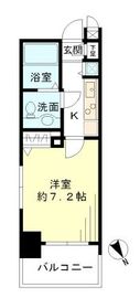 レジデンシア麻布十番 606 間取り図