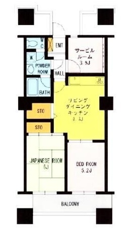 晴海ビュータワー（晴海アイランドトリトンスクエアビュータワー） 27階 間取り図