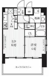HF武蔵小山レジデンス 704 間取り図