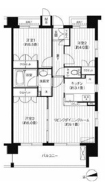 パシフィーク品川 1006 間取り図