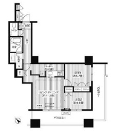 エアライズタワー 5階 間取り図