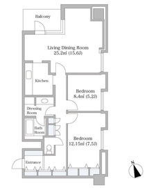 入船ハイツ 1309 間取り図