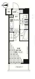 ステージグランデ大森アジールコート 7階 間取り図