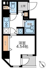 フォレシティ六本木 201 間取り図