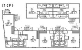 ヴェールコート表参道 103 間取り図