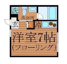 ヴェールコート表参道 104 間取り図
