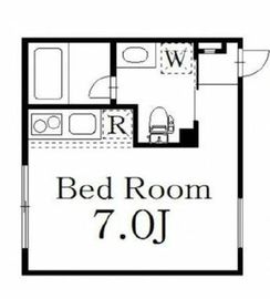 ヴェールコート表参道 205 間取り図