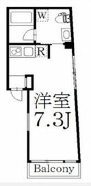 ヴェールコート表参道 303 間取り図