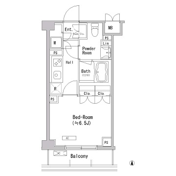 コンフォリア駒場 230 間取り図