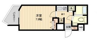 S-FORT入谷 403 間取り図
