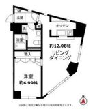 麻布十番ハイツ 404 間取り図