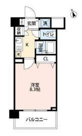 シティベース桜丘 3階 間取り図