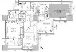 シティタワー池袋ウエストゲート 15階 間取り図