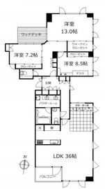 ルモンド代官山 3階 間取り図