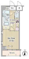 フォンターナ入谷 201 間取り図