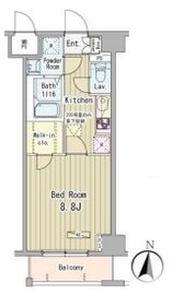 フォンターナ入谷 502 間取り図