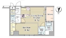 フォンターナ入谷 408 間取り図