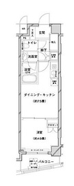 コンフォリア目黒八雲 403 間取り図