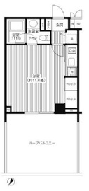 グランハイツ代々木 214 間取り図