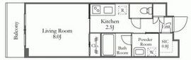 ガーデン富ヶ谷 215 間取り図