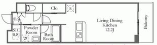 ガーデン富ヶ谷 308 間取り図