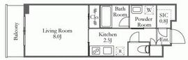 ガーデン富ヶ谷 312 間取り図