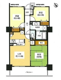 ライオンズタワー池袋 25階 間取り図