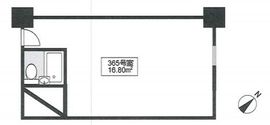 赤坂レジデンシャルホテル 3階 間取り図