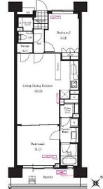ブリリアイスト三軒茶屋アイビーテラス i906 間取り図