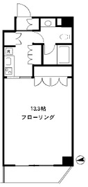 四谷デュープレックスD-R 3階 間取り図