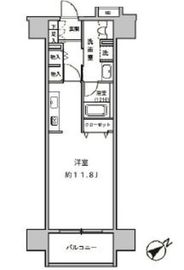 クリオ五反田 403 間取り図